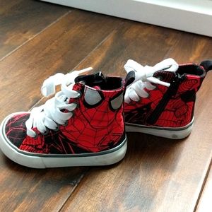Gap Spiderman Sneakers. Toddler sz 5.